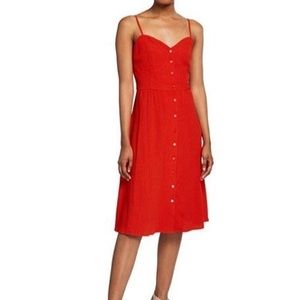 NWT Allison New York Tank Bodice Midi Dress
